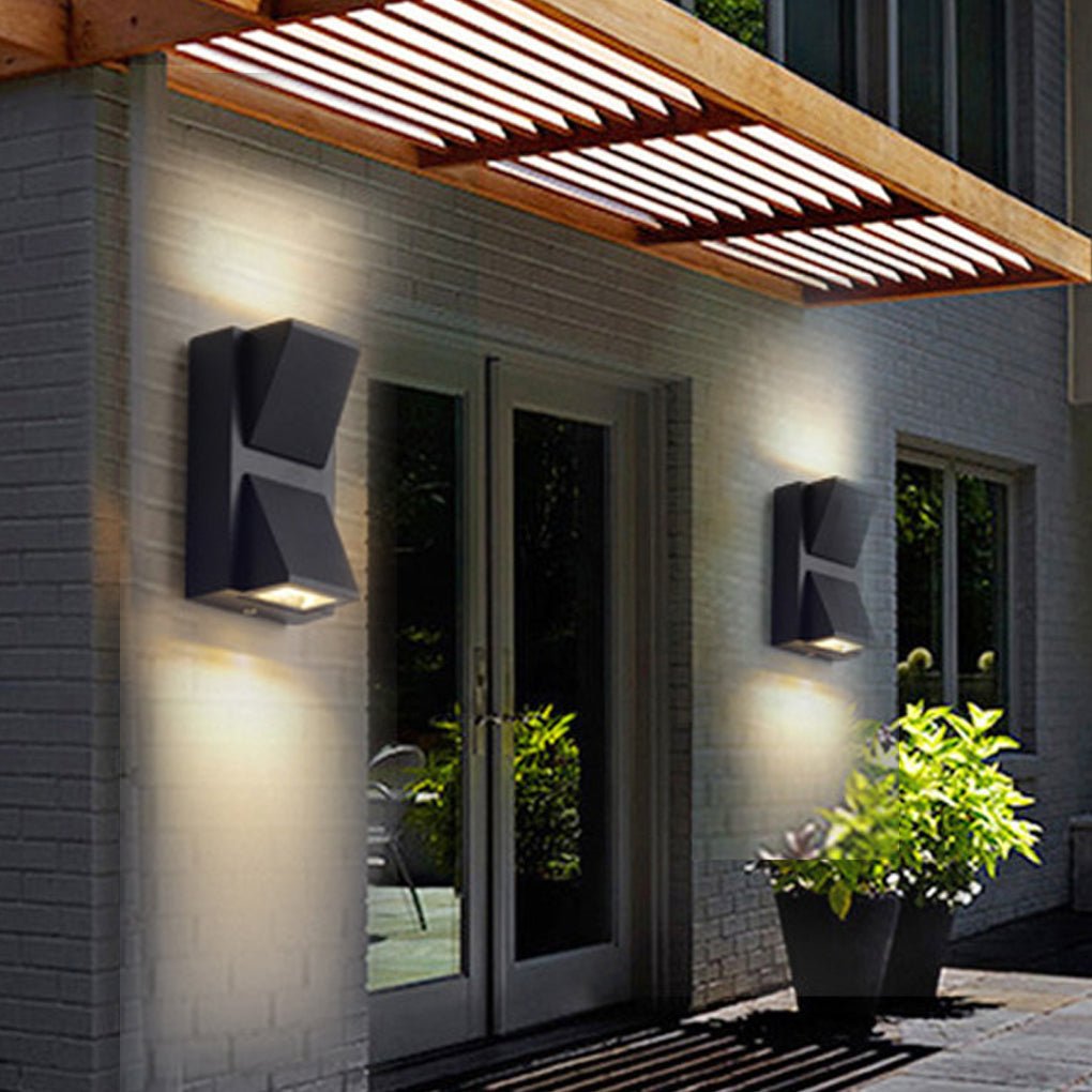 Two-way Luminous Waterproof LED Wall Light for Villa Outdoor Courtyard - Dazuma