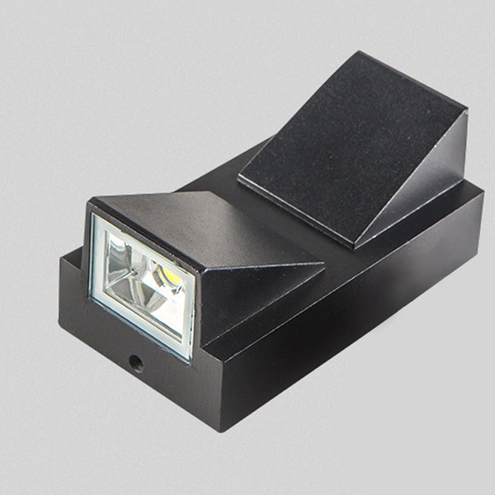 Waterproof Up & Down K - Type Black LED Outdoor Wall Lights