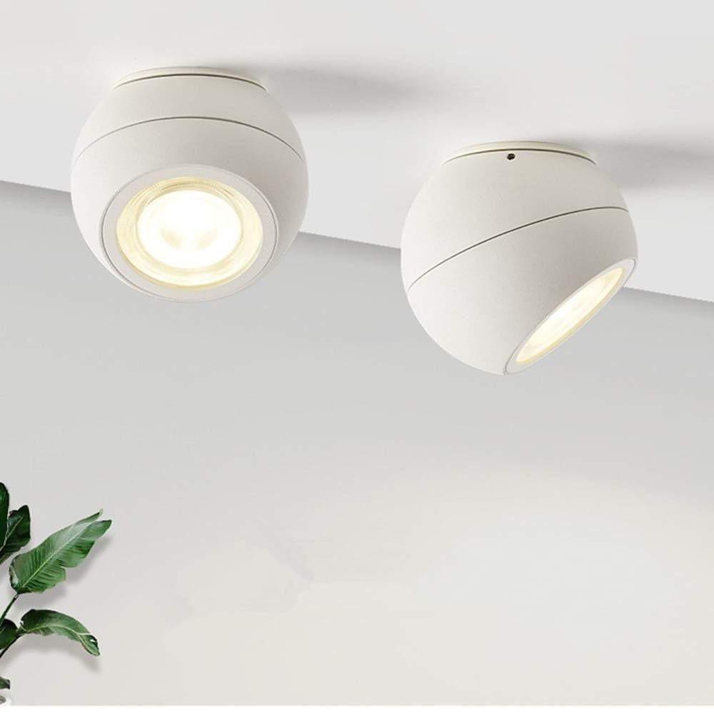 4'' LED 1-Light Geometric Shapes Flush Mount Lights Modern LED Aluminum Flush Mounts Semi Flush Mounts-dazuma