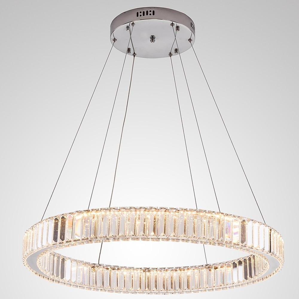 Luxury 1 - Light Ring Shaped Wagon Wheel Chandelier in Gold Finish