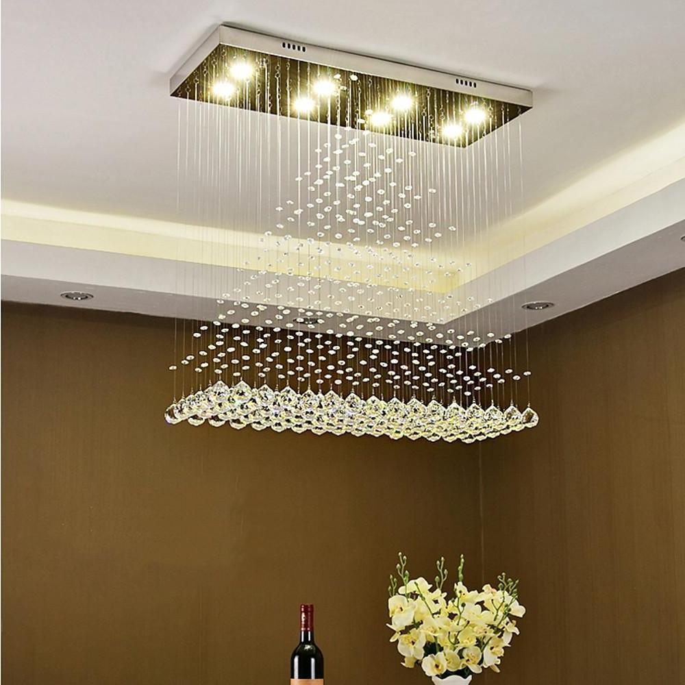 Modern Contemporary Chandeliers Crystal 5 - Layer Large Chandeliers
