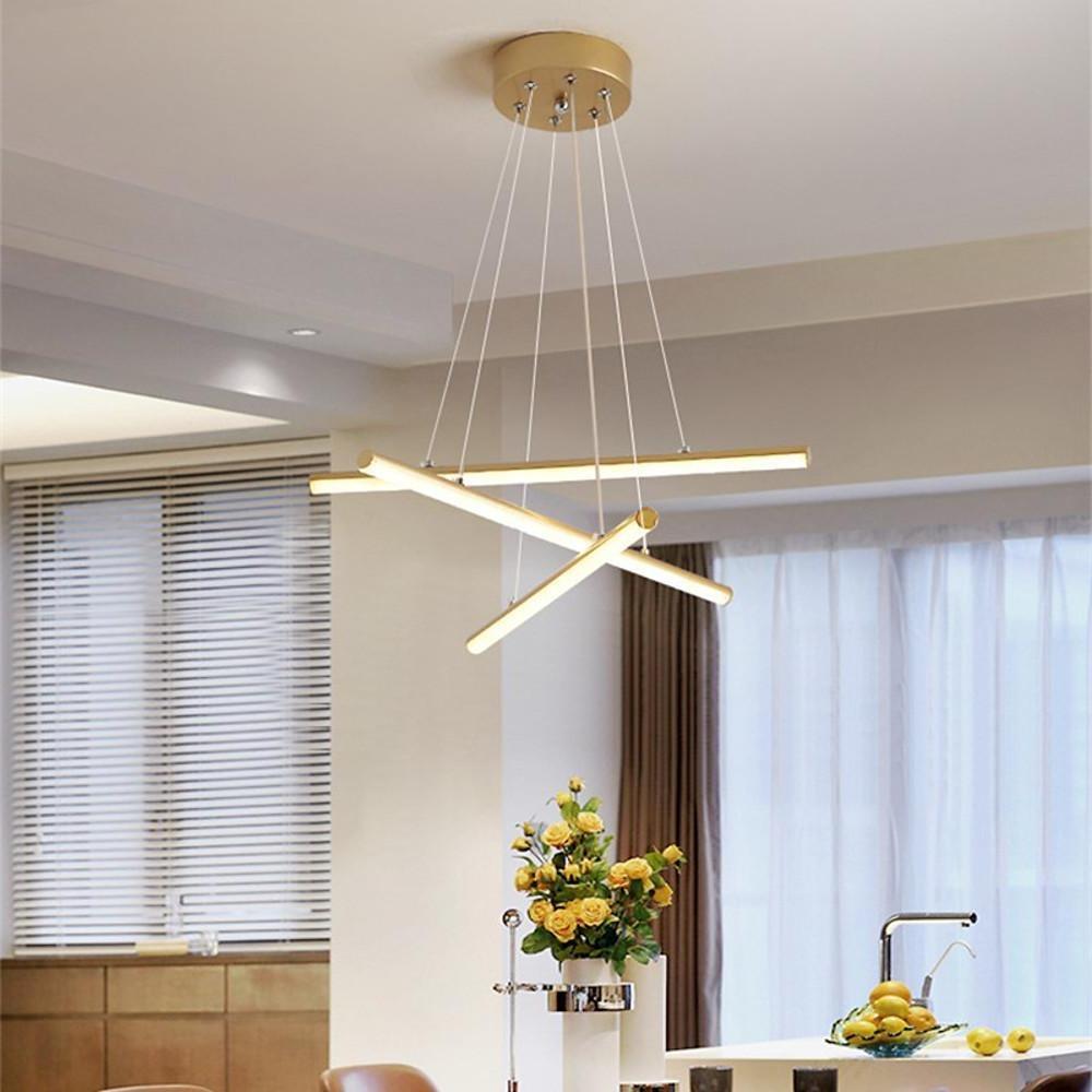 3 - piece LED Strip Linear Modern Chandelier Pendant Light Hanging Lamp