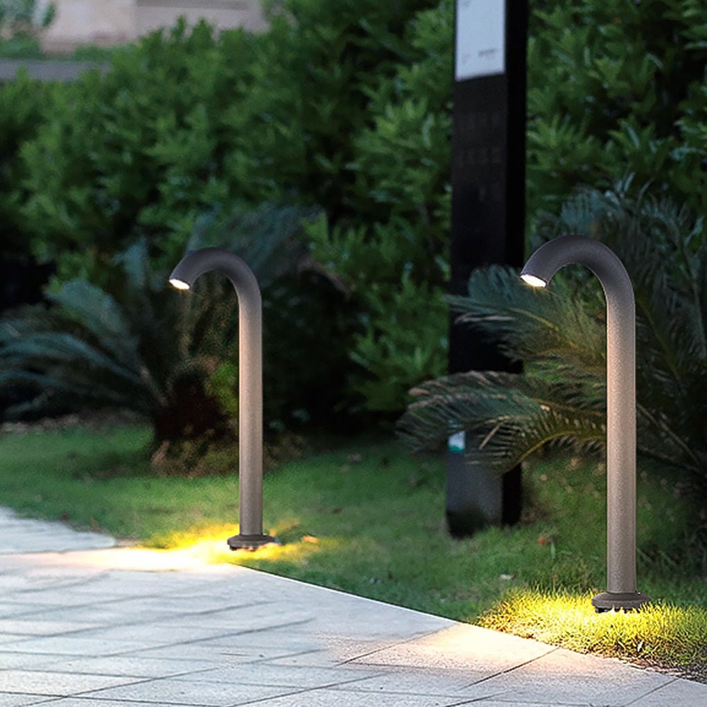 Unique Curved Design Waterproof Landscape Decorative Lighting for Villa Garden Park - Dazuma