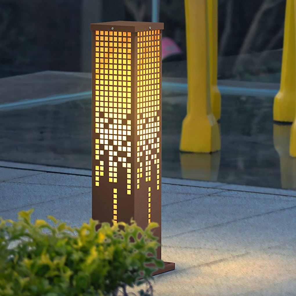 Stylish Stainless Steel LED Bollard Lights for Outdoor Landscape Illumination