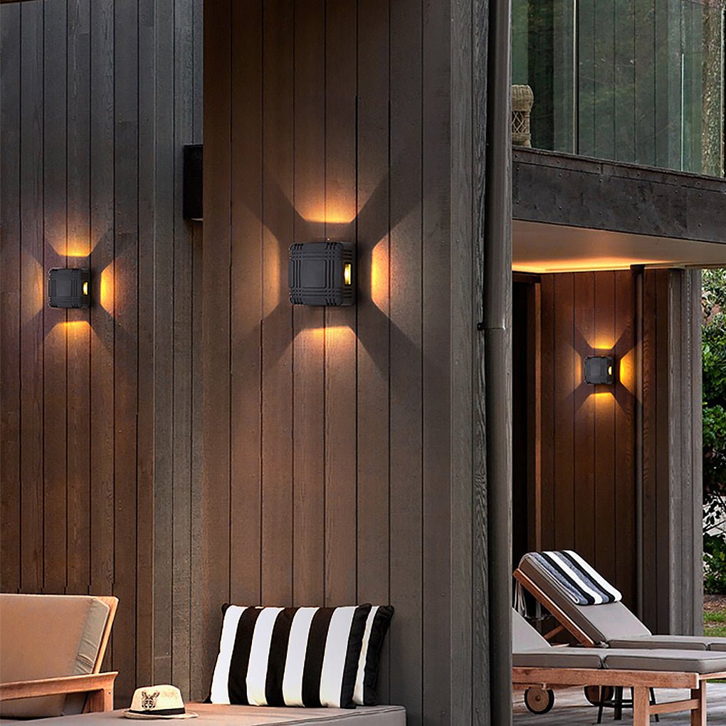 Unique Design Outdoor LED Waterproof Wall Light for Villa Gate Balcony - Dazuma
