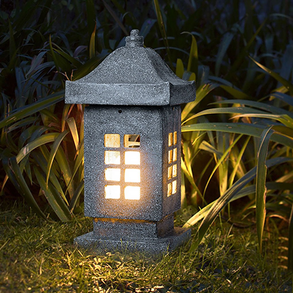 Unique Outdoor Waterproof Imitation Stone Pillar Landscape Lighting Decorative Lamp - Dazuma