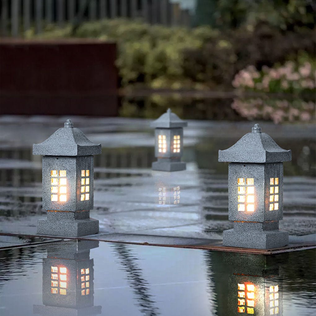 Sturdy and Stylish Imitation Stone Light for Outdoor Landscaping