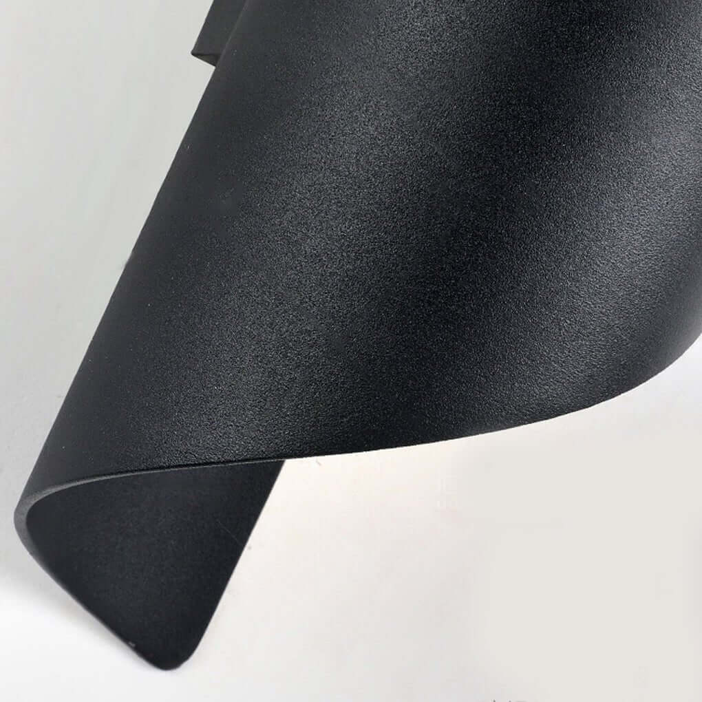 Unique Spiral Design LED Waterproof Two - way Luminous Wall Light for Aisle Balcony