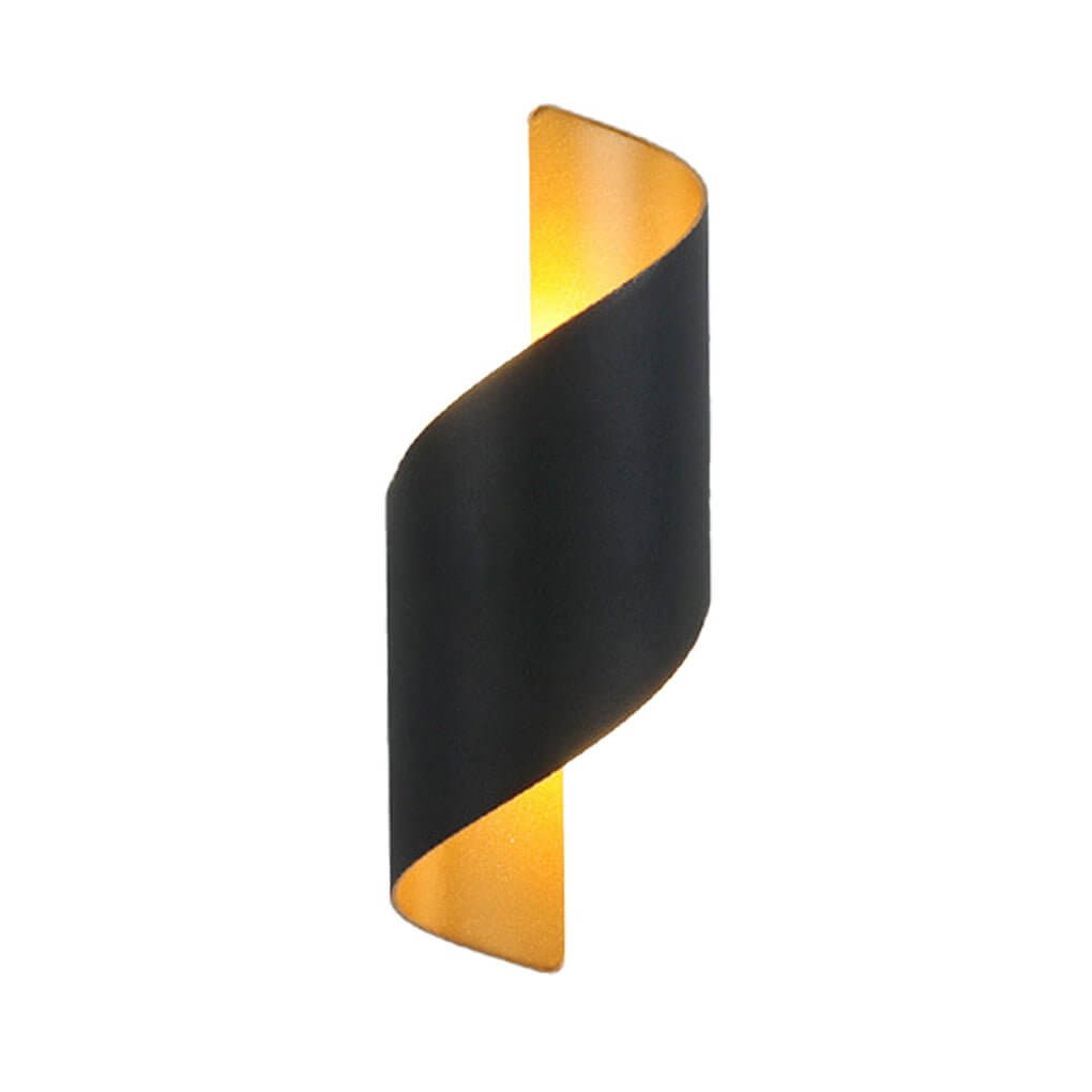 Unique Spiral Design LED Waterproof Two - way Luminous Wall Light for Aisle Balcony