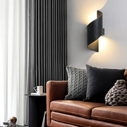 Unique Spiral Design LED Waterproof Two - way Luminous Wall Light for Aisle Balcony