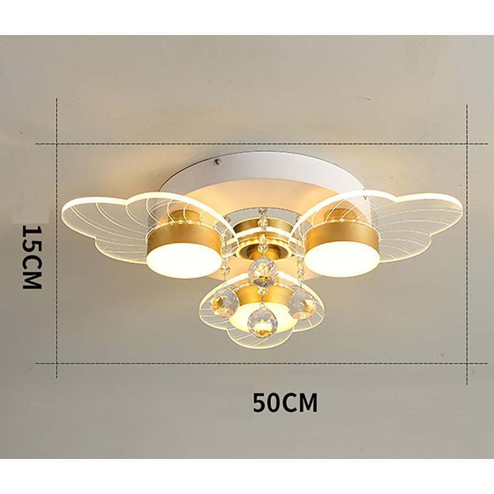 8 - light Flower Design LED Nordic Ceiling Lights Flush Mount Lighting