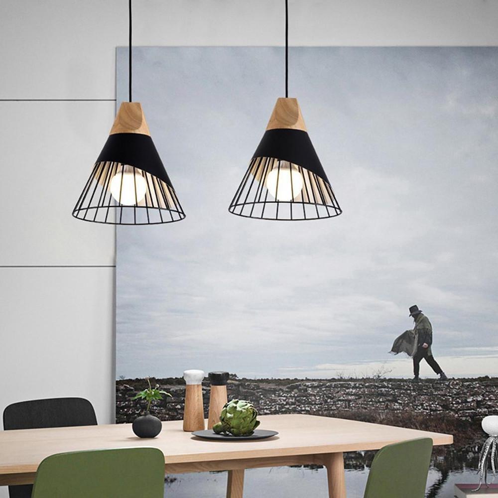 10'' Incandescent 1-Light Single Design Pendant Light Nordic Style Metal Island Lights-dazuma