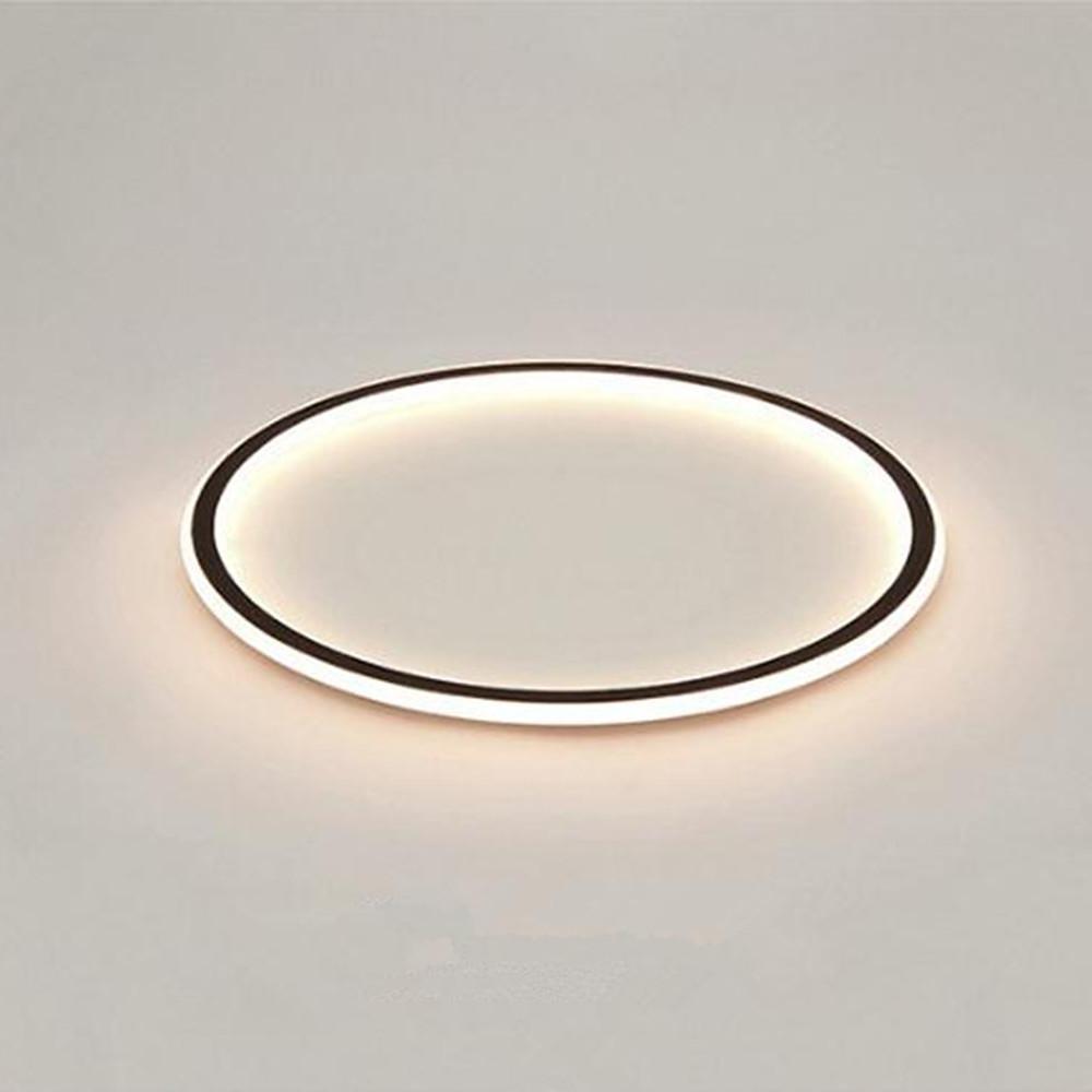 16'' LED 1-Light Geometric Shapes Flush Mount Lights Modern LED Acrylic Metal Silica gel Dimmable Ceiling Lights-dazuma