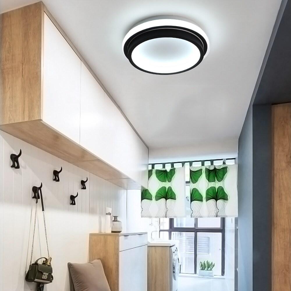 9'' LED 2-Light Flush Mount Lights Modern LED Metal PVC Linear Ceiling Lights