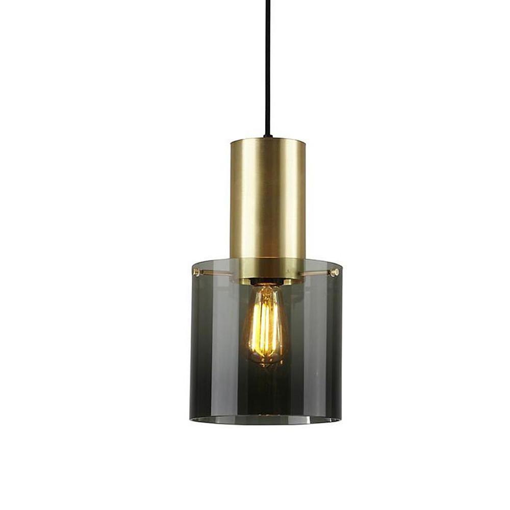 6'' LED Halogen 1-Light Mini Style New Design Pendant Light Nordic Style Metal Glass Mini Island Lights-dazuma