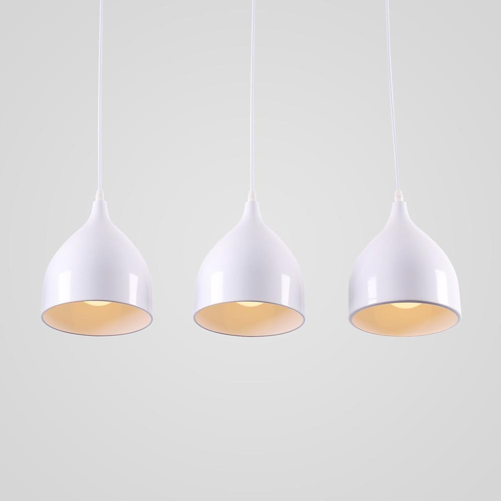 Incandescent LED Halogen 3-Light Designers Pendant Light Modern Contemporary Metal Cluster Island Lights