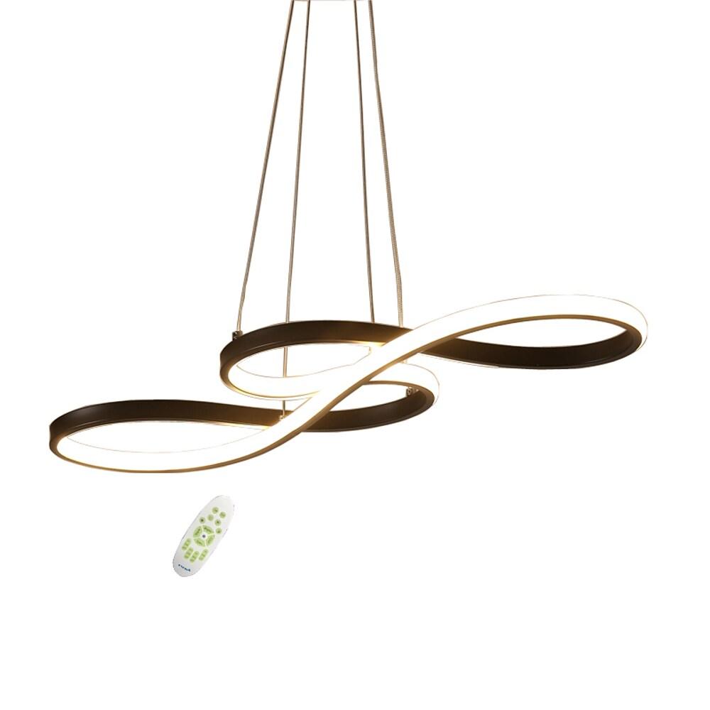 29'' LED 1-Light New Design Chandelier Modern Chic & Modern Metal Silica gel Island Sputnik Circle Design-dazuma
