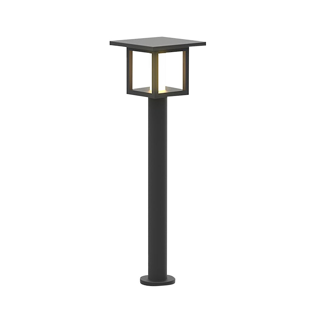 Villa Fence Post Lights Solar Outdoor LED Landscape Lighting Wall Light - Dazuma