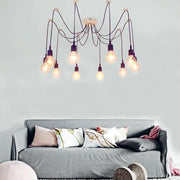 Cluster Spider Pendant Lighting 10 - heads DIY Adjustable Ceiling Lights
