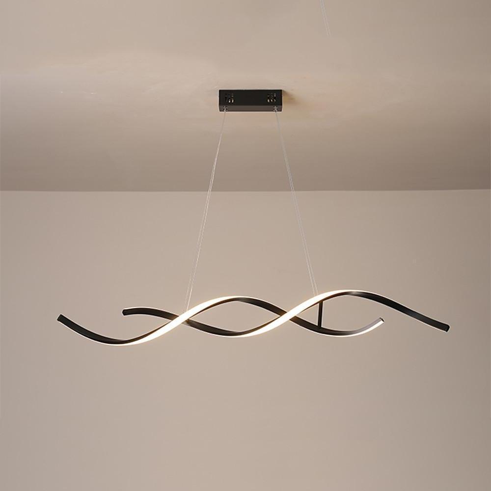 35'' LED 2-Light Single Design Pendant Light Modern LED Metal PVC Modern Style Island Lights