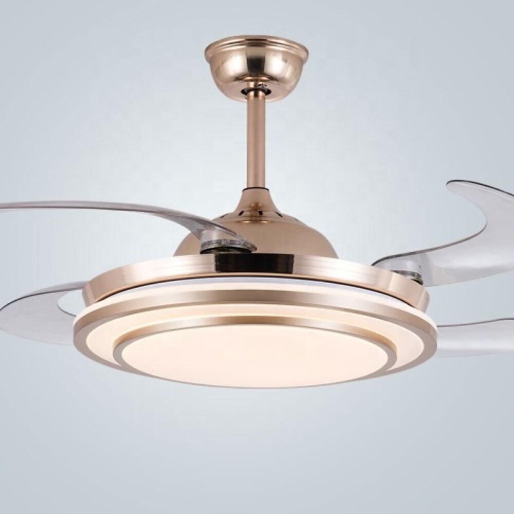 19'' LED 1-Light Single Design Ceiling Fan ABS Acrylic Metal Minimalist Modern Style Classic Style Ceiling Fan Lights