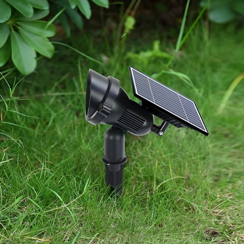 T-SUN Outdoor Solar LED Spot Lights – RGB Color Changing, Dusk-to-Dawn, Waterproof – 2.5W