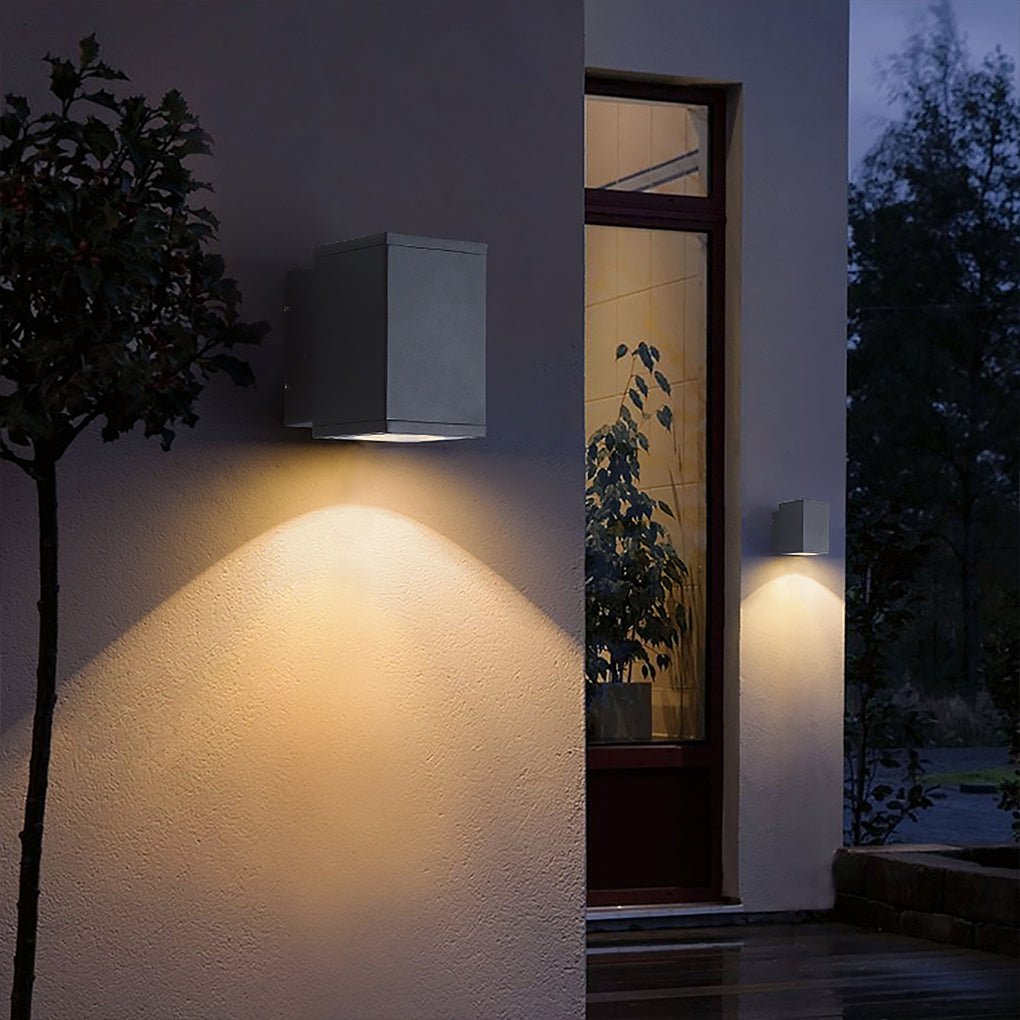 Waterproof LED Exterior Wall Sconces for Villa Outdoor Patio Balcony - Dazuma