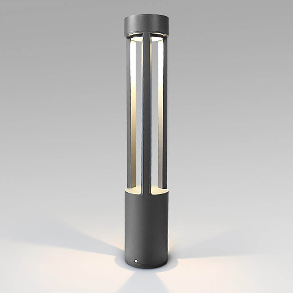 COB 30W LED Bollard Light Modern Open Fixture for Elegant Landscape Lighting