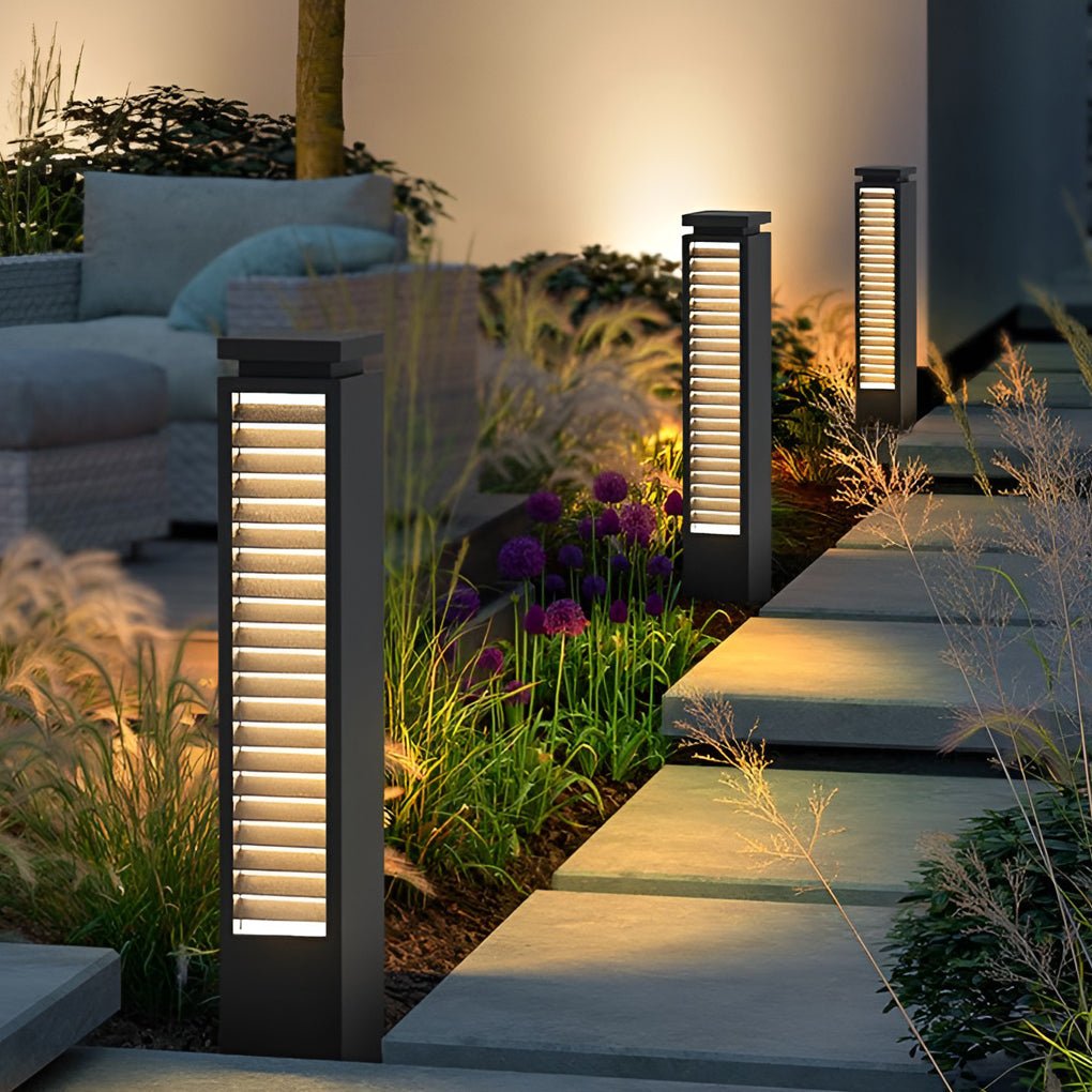 Waterproof LED Modern Path Lights Outdoor Post Lights Garden Lights Patio Lights - Dazuma
