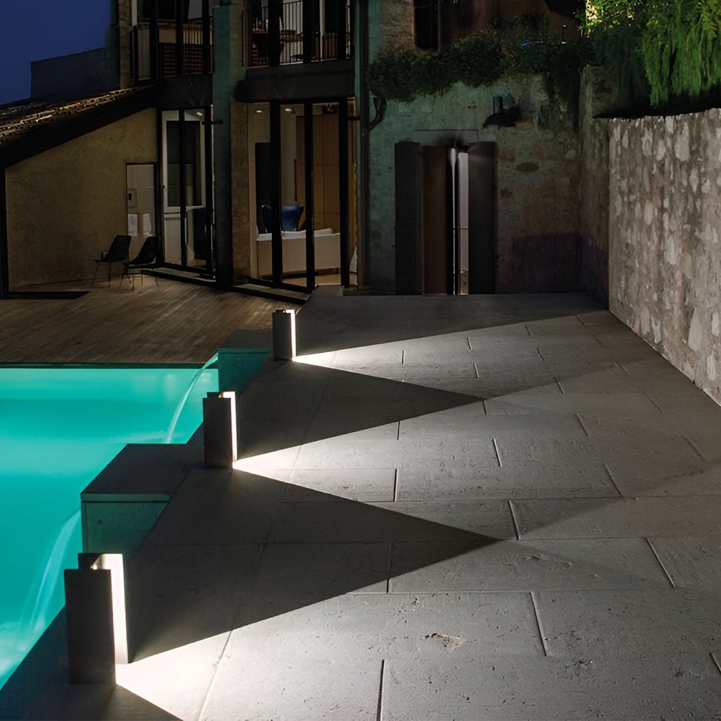 Robust Stainless Steel Waterproof Outdoor Lights Industrial 'H' Shape Landscape Lighting