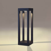 Black Aluminum Garden LED 7W 4 - Beam Landscape Bollard Lights