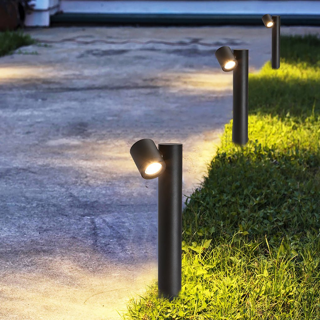 Flexi - Glow Dual - Head Rotatable Outdoor Lawn Light for Modern Landscapes