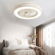 Inverter Bladed Ceiling Fans Light Intelligent Ceiling Fan Lamp with Remote Control Wind - guiding