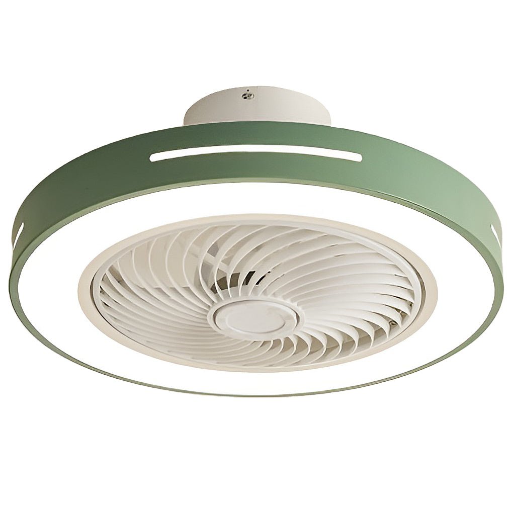 Inverter Bladed Ceiling Fans Light Intelligent Ceiling Fan Lamp with Remote Control Wind - guiding