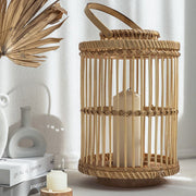 Wicker Candle Lantern