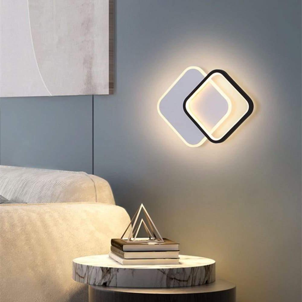 12'' LED 1-Light Geometric Shapes Flush Mount Lights Modern LED Metal Acrylic Stylish Modern Style Flush Mounts Semi Flush Mounts