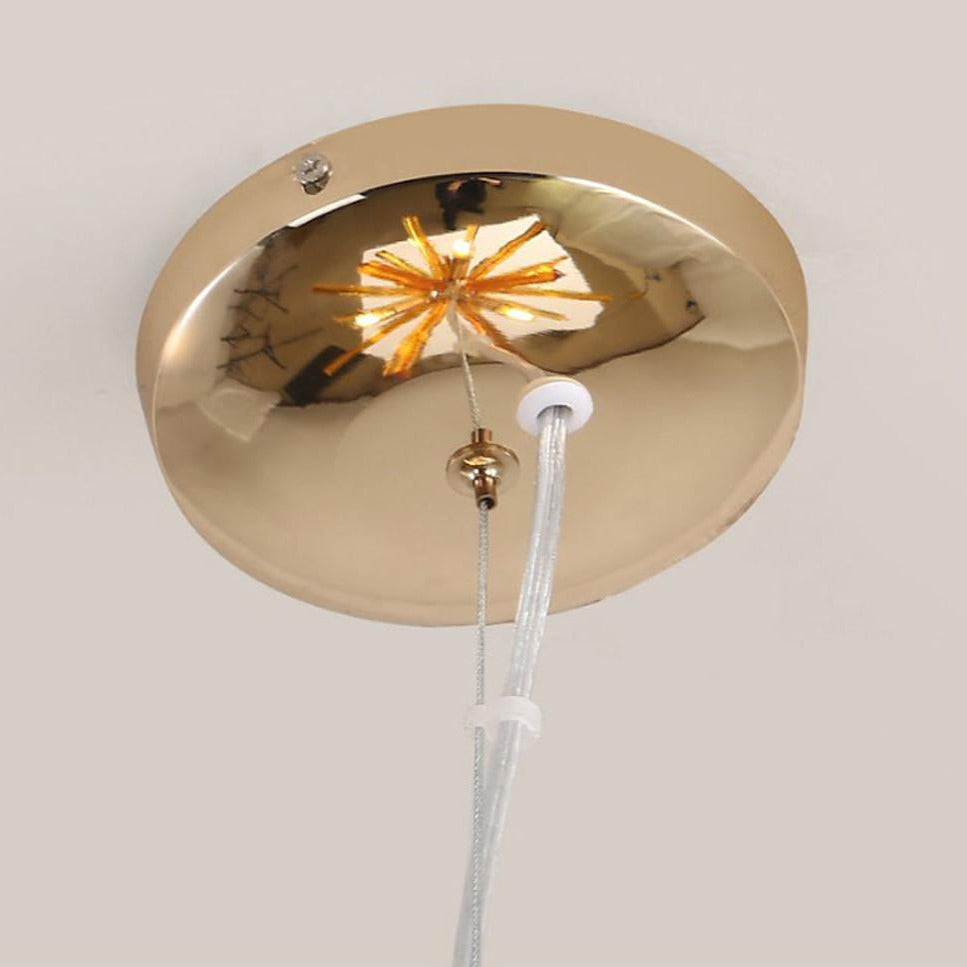 9 - light LED Metal Modern Pendant Lights Kitchen Island Lighting