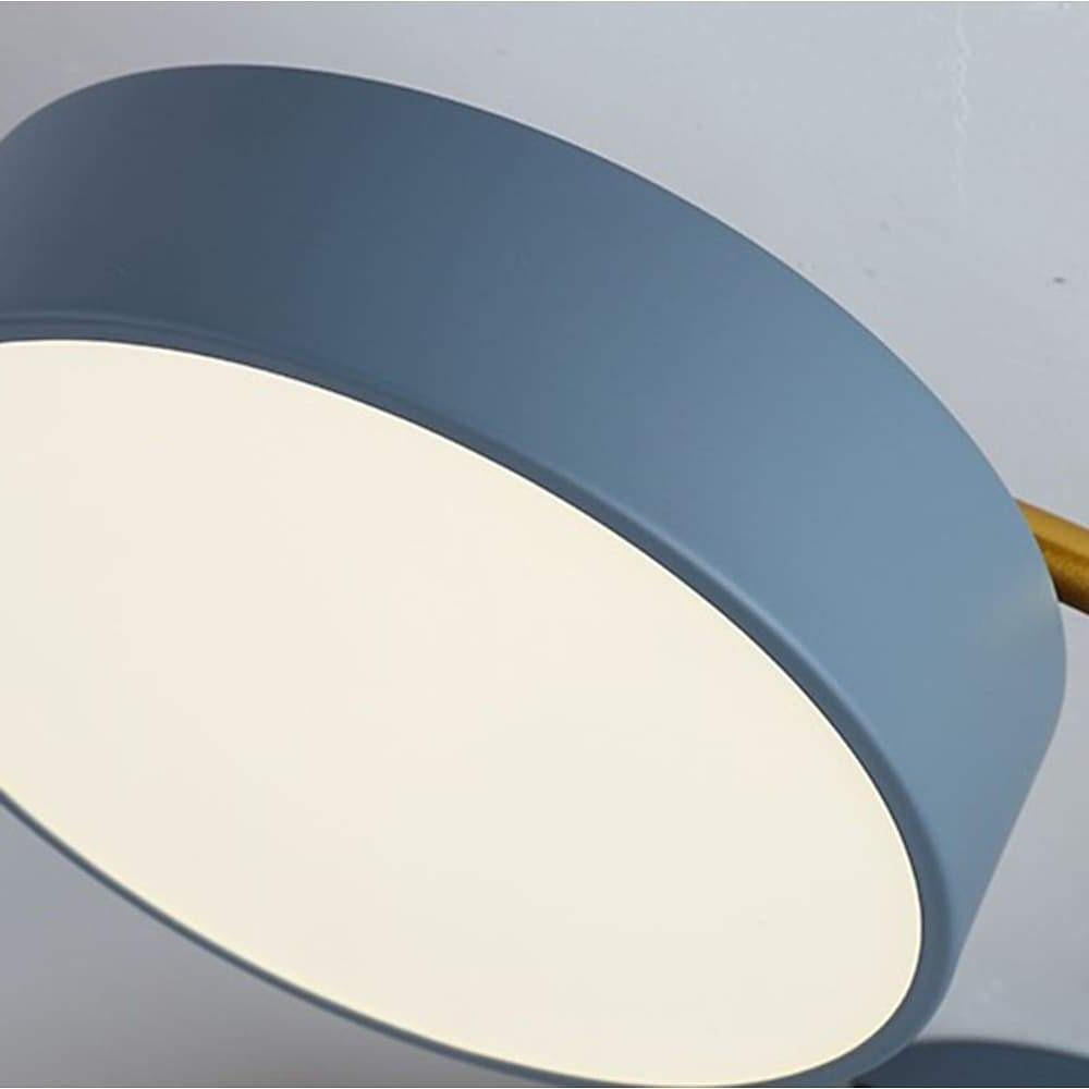 23'' LED 6-Light 4-Light Lantern Desgin Flush Mount Lights Modern Metal PVC Ceiling Lights