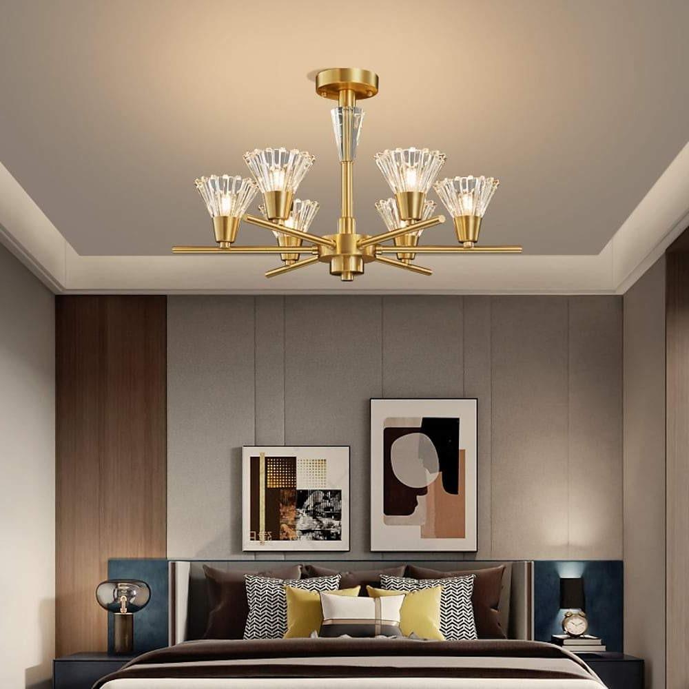 Scandinavian Style 6/8 - Light Copper Pendant Ceiling Light