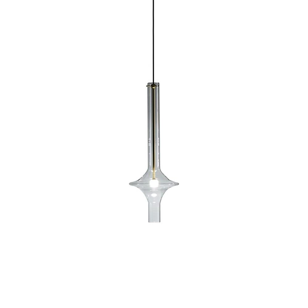 Modern Glass Metal Industrial Pendant Light