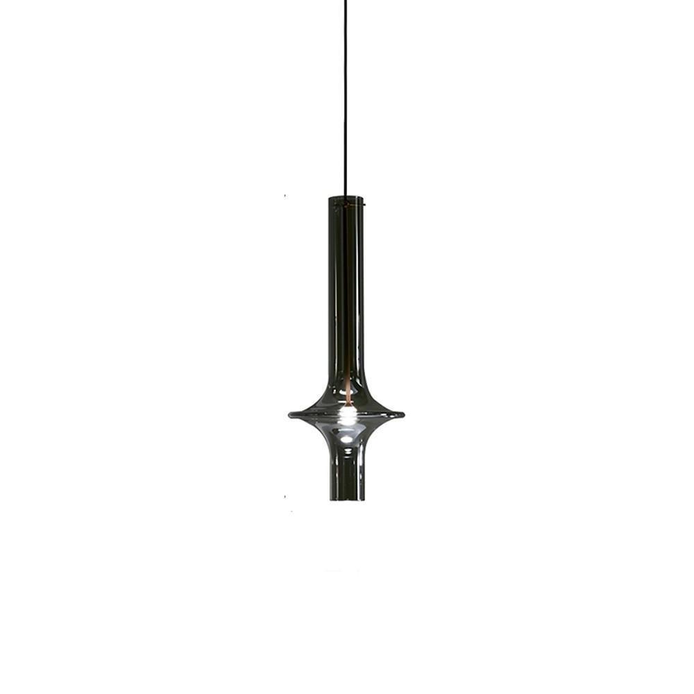 Modern Glass Metal Industrial Pendant Light