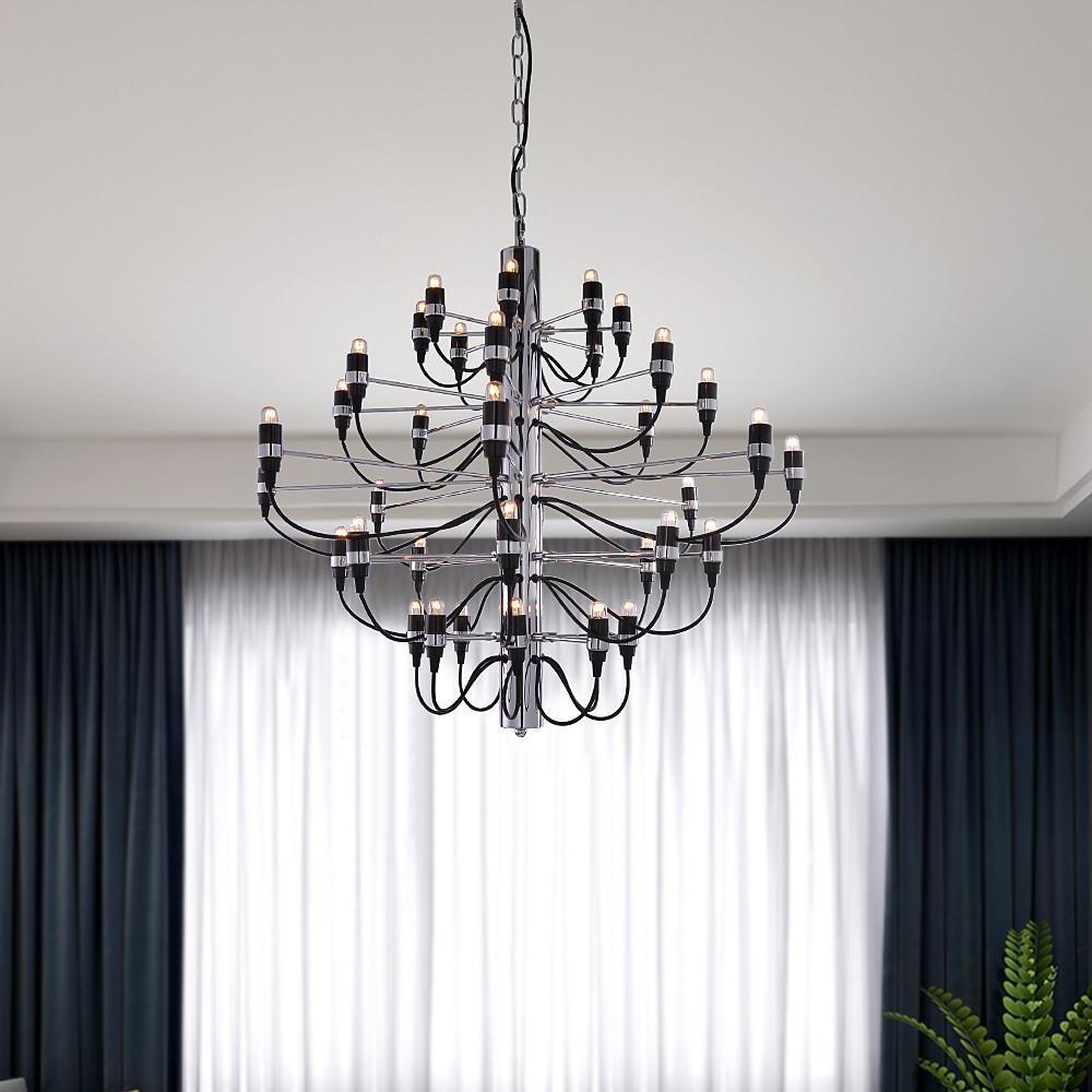 Creative 50 - Light Electroplated Candlestick Design Modern Chandeliers