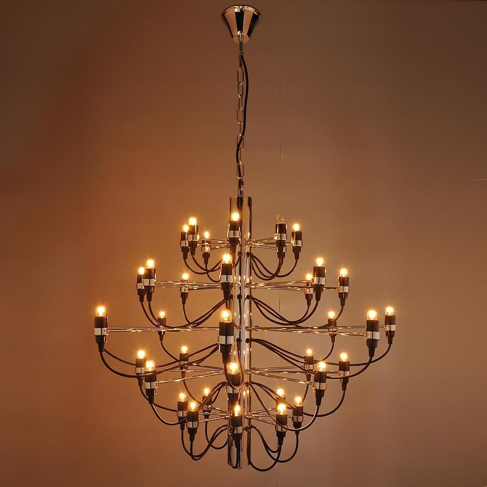 Creative 50 - Light Electroplated Candlestick Design Modern Chandeliers