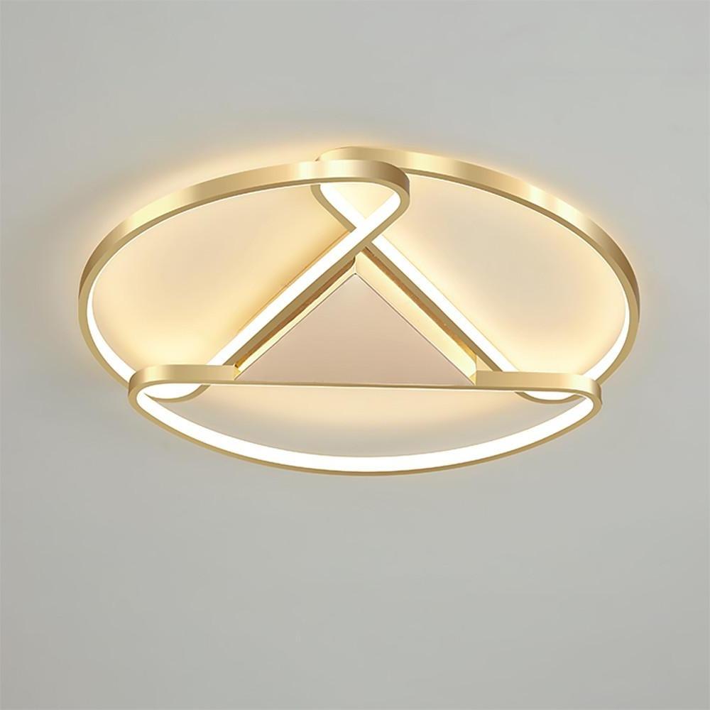 18'' LED 1-Light New Design Flush Mount Lights LED Contemporary Metal PVC Linear Ceiling Lights
