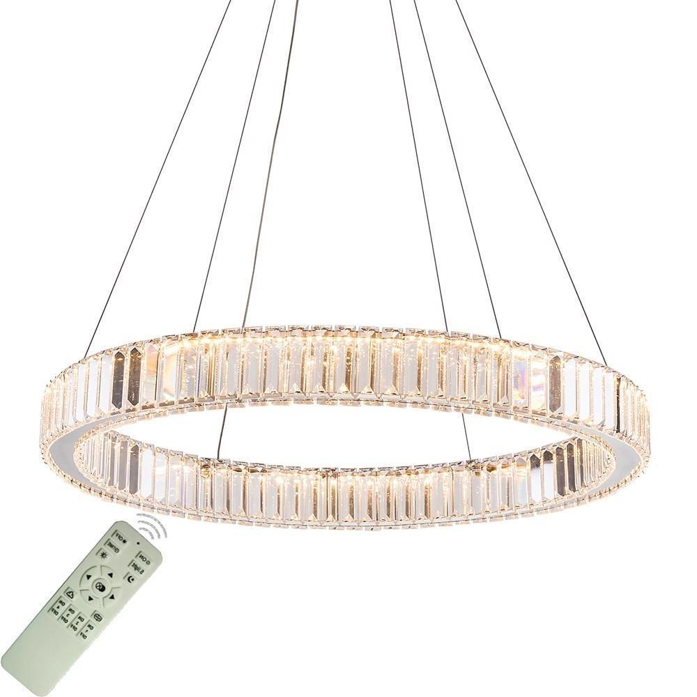 Luxury 1 - Light Ring Shaped Wagon Wheel Chandelier in Gold Finish